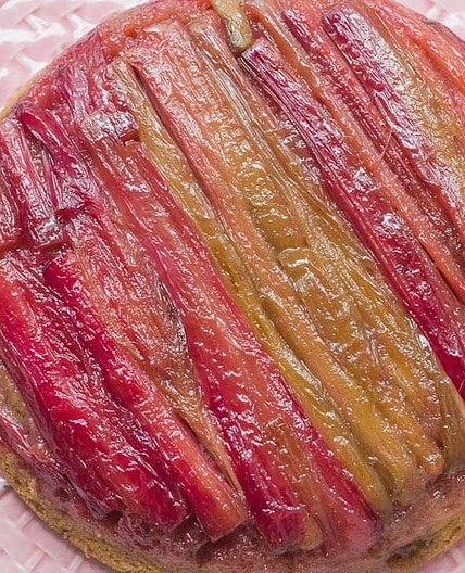 Rhubarb Upside Down Cake