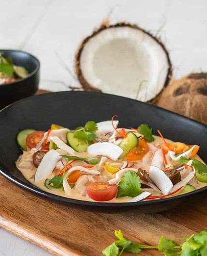 Fijian Coconut Cured Fish Salad