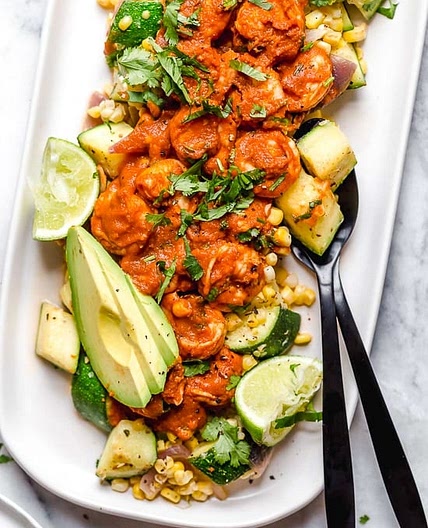 Mexican Shrimp Diablo
