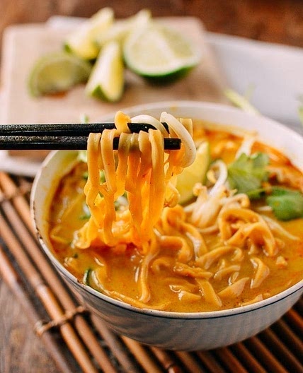 Curry Mee Malaysian Noodle Soup