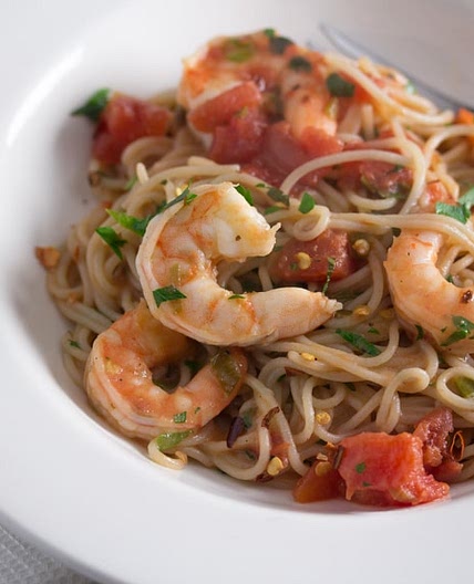 Capellini & Shrimp Fra Diavolo