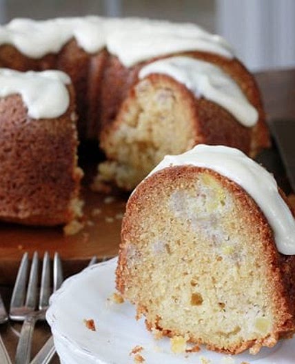 Banana Pineapple Pound Cake