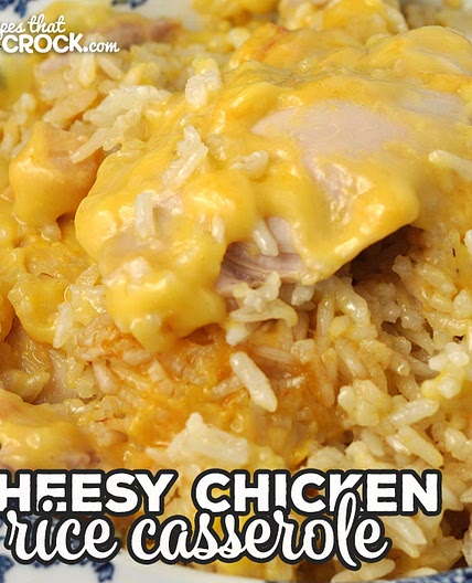 Cheesy Chicken Rice Casserole - Oven Recipe