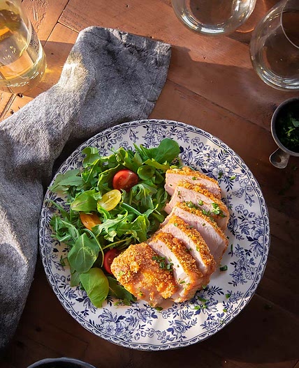 Parmesan Crusted Pork Chops