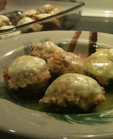 Red Lobster Crab Stuffed Mushrooms