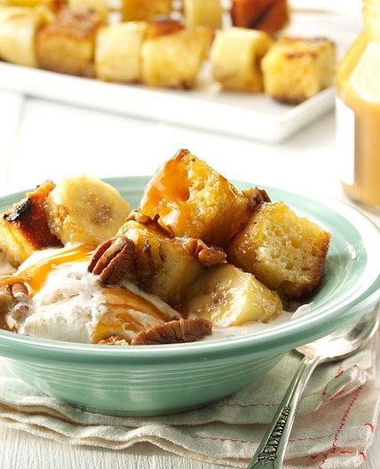 Banana Butter Pecan Kabobs