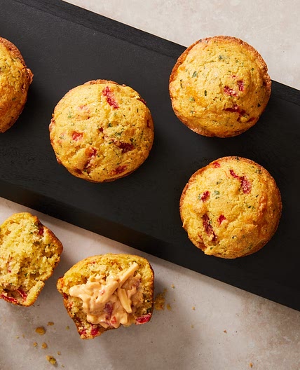 Pimiento Cheese Corn Muffins