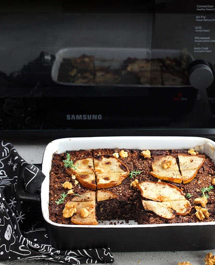 Brownies con le pere