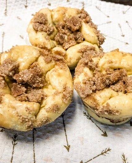 Keto Cinnamon Swirl Protein Muffins