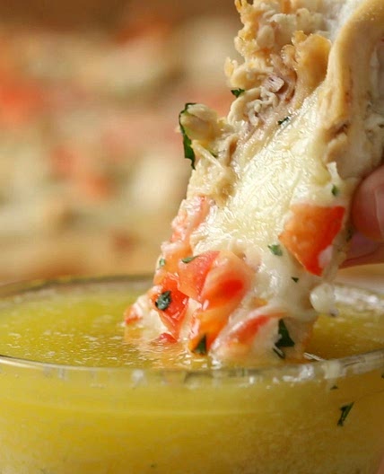 Chicken Alfredo Dippers Recipe by Tasty