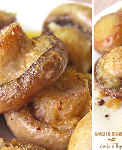 Roasted Mushrooms with Garlic & Thyme