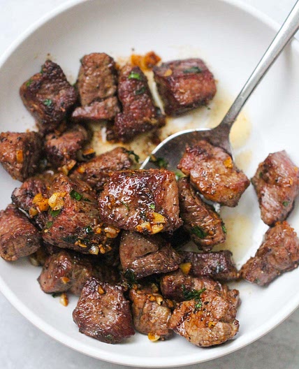 Garlic Butter Steak Tips