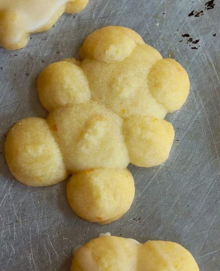 Orange Creamsicle Spritz Cookies