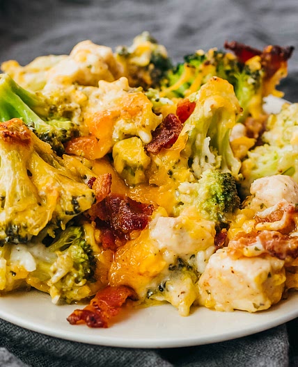 Chicken Bacon Ranch Casserole