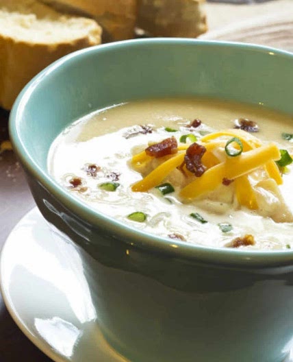 Fried Potato Soup