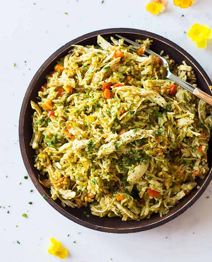 Instant Pot Chicken and Rice