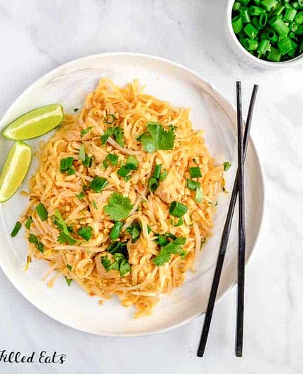 Keto Chicken Pad Thai