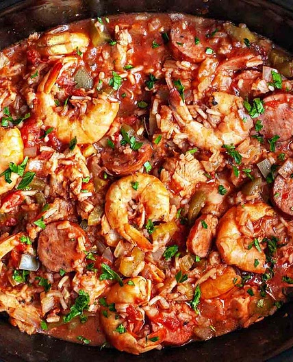 Slow Cooker Jambalaya