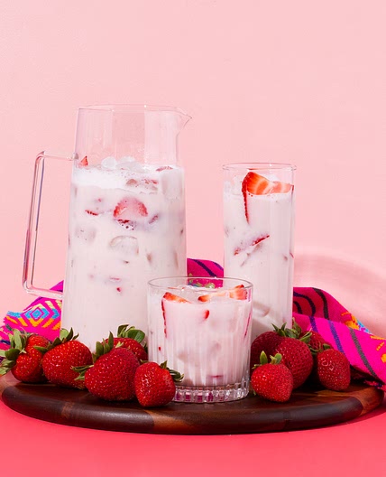 Strawberry Horchata