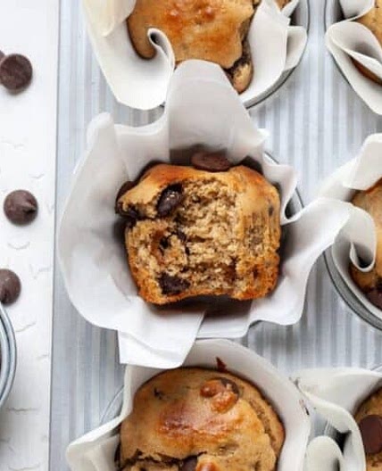 The Best Banana Muffins with Almond Flour