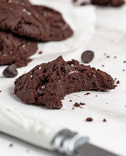 Chocolate Mint Cookies (Gluten-Free & Vegan)