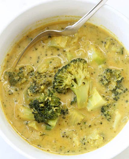 Coconut Curry Broccoli Soup