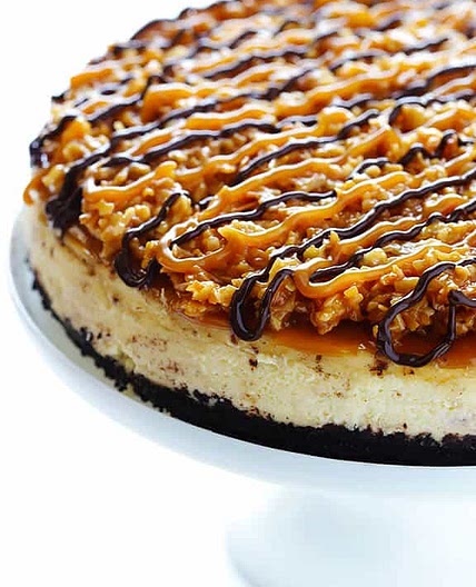 Samoa Cheesecake