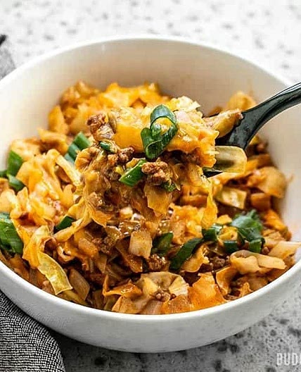 BBQ Beef and Cabbage