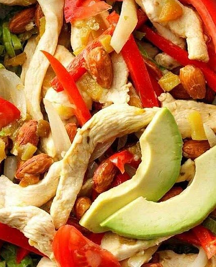 Chicken Fajita Salad