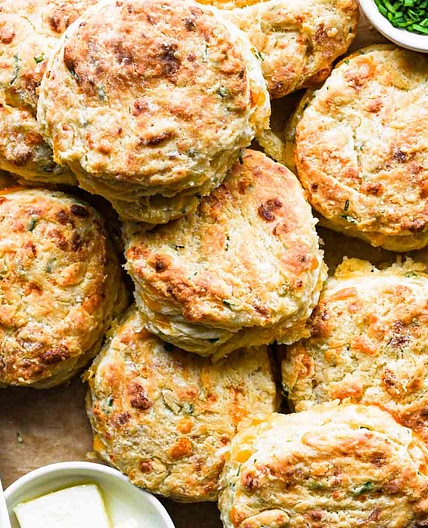 Cheddar Chive Biscuits