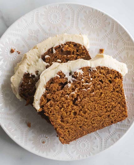 Olive Oil Pumpkin Loaf
