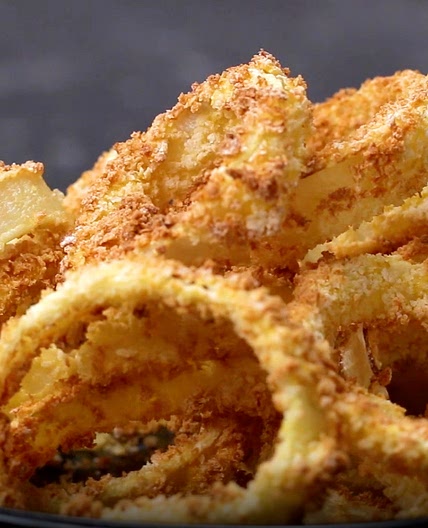 Air Fryer Onion Rings Recipe by Tasty
