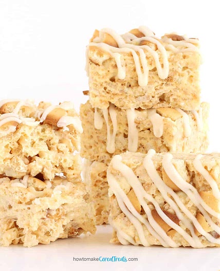 Banana Pudding Rice Krispie Treats