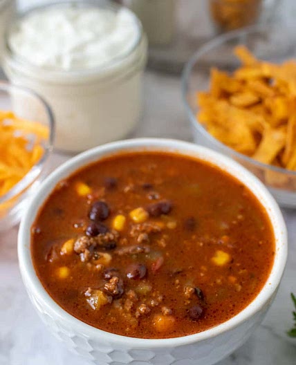 Ground Turkey Taco Soup