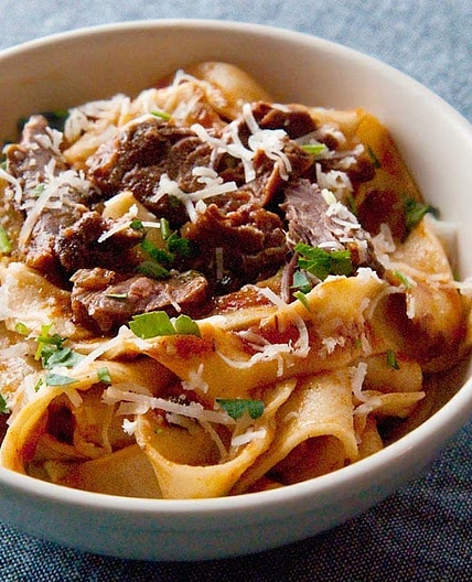 Tuscan Rabbit Ragu with Papparedelle