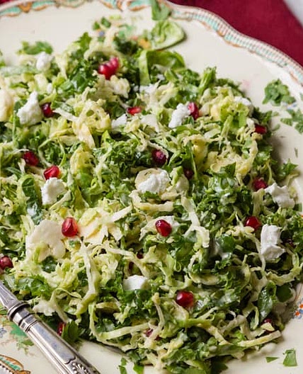 Kale & Brussels Sprouts Slaw