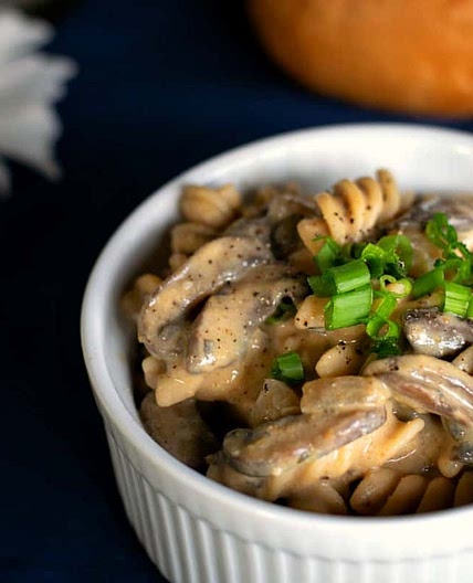 Creamy Mushroom Stroganoff