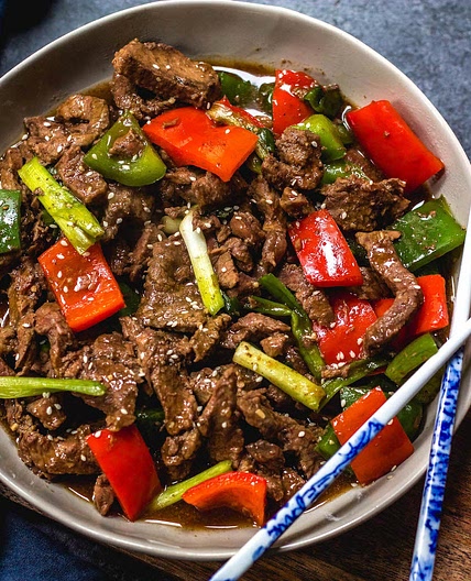Instant Pot Pepper Beef: Whole30, Paleo, Keto, GF