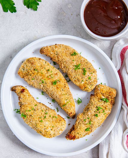 Air Fryer Breaded Chicken Tenders