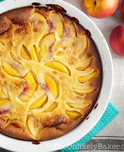 Fresh Peach Clafoutis Recipe