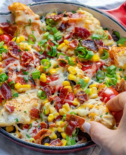 Chicken “Nachos” Skillet