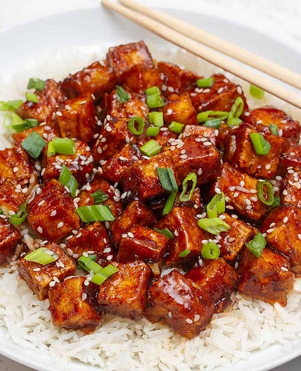 Crispy Mongolian Tofu