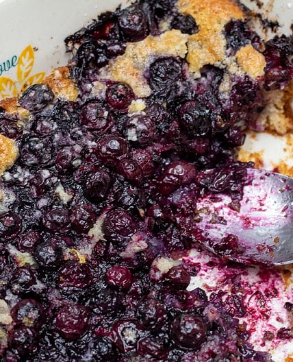 Bisquick Blueberry Cobbler