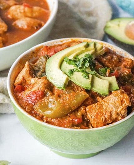 Pork & Pepper Stew in the Instant Pot (low carb)