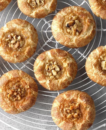 Baklava Thumbprint Cookies