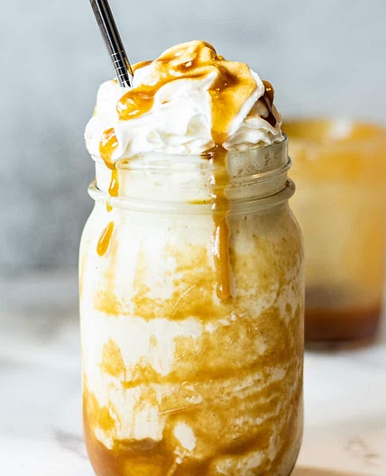 Butterscotch Milkshake Recipe - Easy with Homemade Butterscotch Sauce