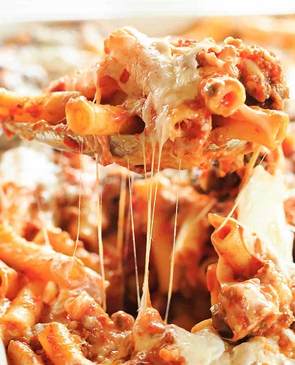 Easy Baked Ziti with Sausage