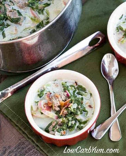 Low Carb Zuppa Toscana Soup