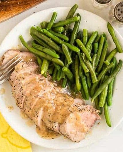 Slow Cooker Pork Tenderloin