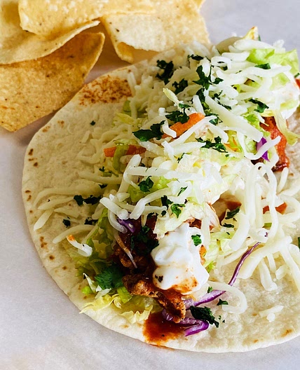 Air Fryer Crispy Shrimp Tacos